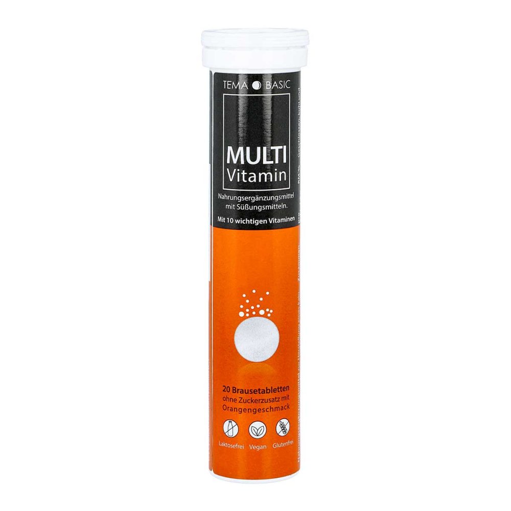 AMOSVITAL GmbH Multivitamin Brausetabletten 08715916