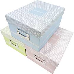 Goldbuch GOLDBUCH - Fotobox Pure Moments farbl. sort. 700 F. 10x15 85064 85 064 Fotoalbum (B x H) 16 cm x 16 cm Multi-Color