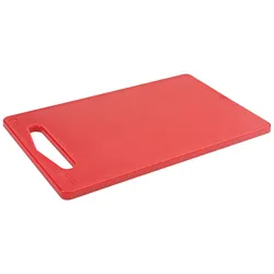 Contacto Schneidbrett, rot 25 x 15 cm mit Griffloch