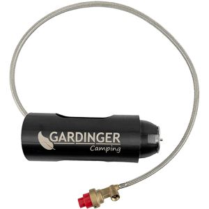 Gardinger Gasschlauch 128229, mit MSF-1A Kartuschenadapter, 0,8m, für Butan- & Propangas, Gewinde 7/16 Zoll