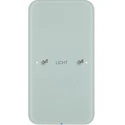 Berker 75141160 Touch-Sensor 1fach Komfort R.1 Glas konfiguriert, polarweiß
