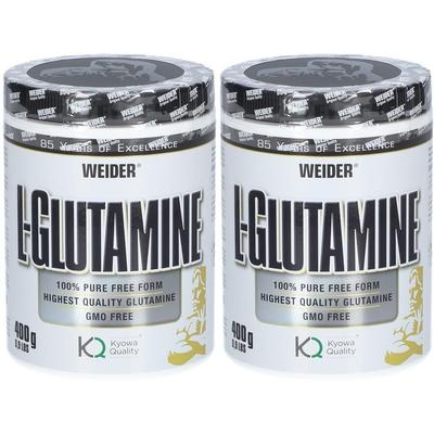 Weider L-Glutamine, Pulver 2x 2x400 g