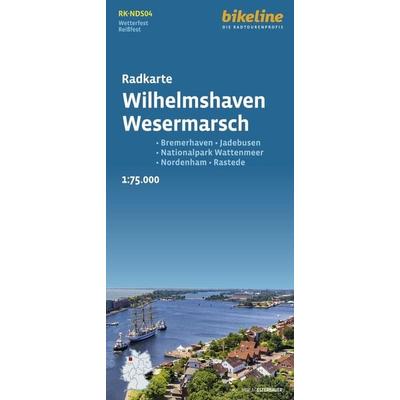Radkarte Wilhelmshaven, Wesermarsch, Sonstige von , Esterbauer, 978-3-7111-0202-7