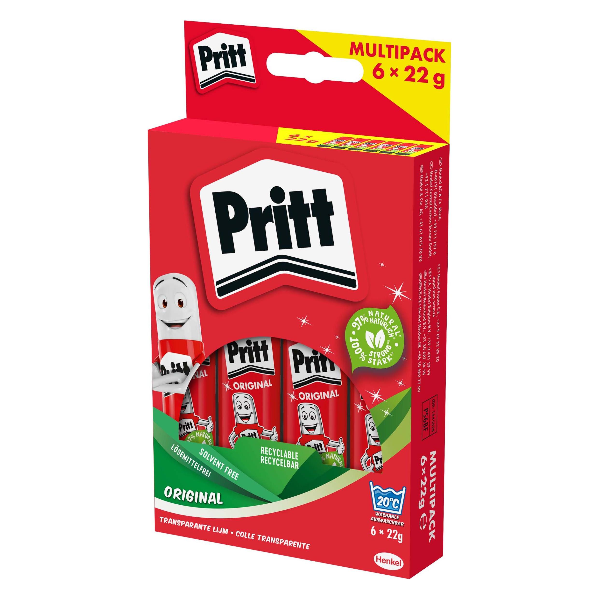 Pritt Klebestifte (22 g, 6x) (9H PS6BF)