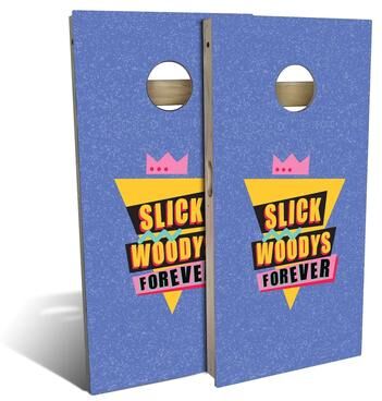 Skip's Garage 90s Forever Outdoor Cornhole Board Set