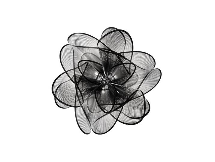 SLAMP lampe murale applique ou lampe de plafond plafonnier LA BELLE ÉTOILE ETOILE BLACK (Black - Cristalflex®)