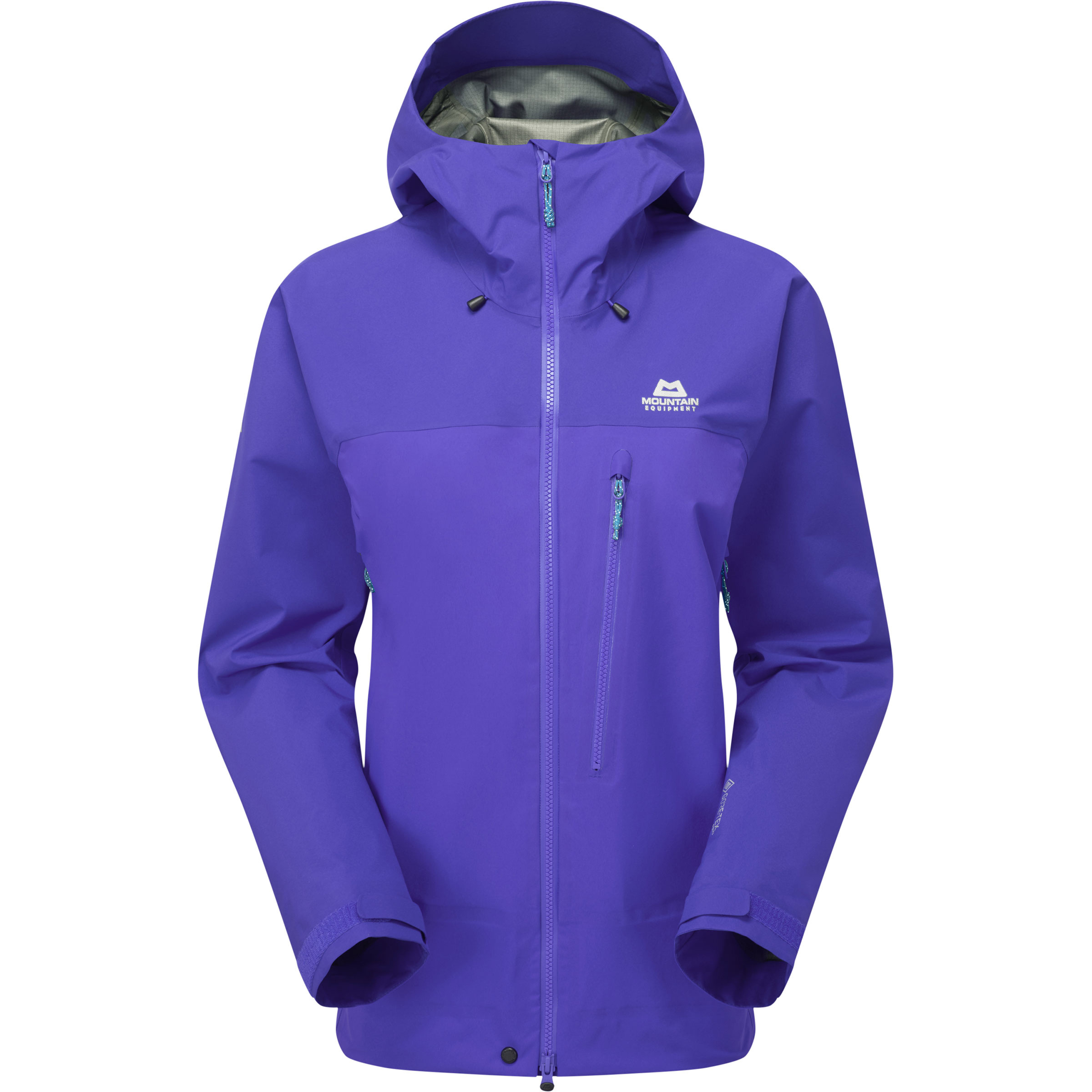 Mountain Equipment Manaslu Damen Regenjacke lila Größe M Bergsteigen | Hochtour Winddicht Wasserabweisend