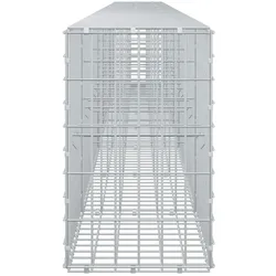 vidaXL, Steinkorb, Gabion mit 5 mm Draht und 5x10 cm Maschen 800x30x50 cm