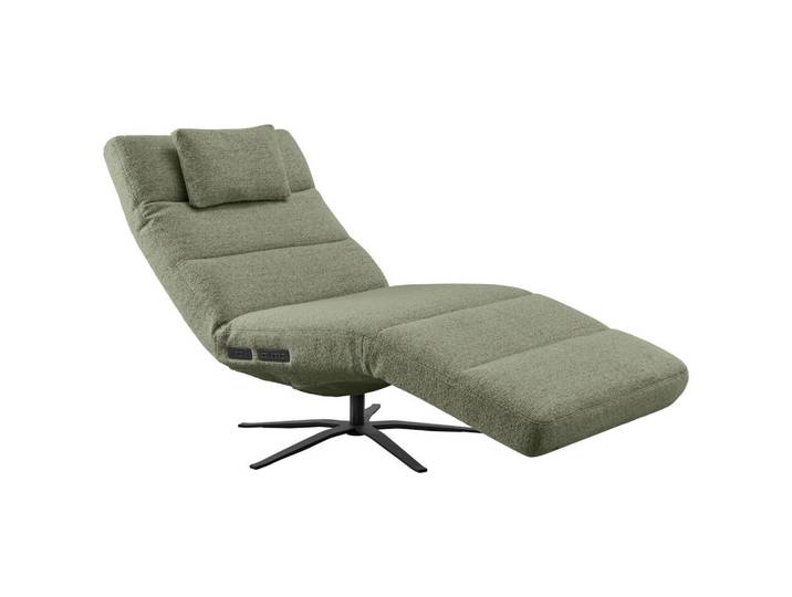 Pure Home Comfort Relaxliege, Olivgrün, Metall, 82x53-115x156-206 cm, motorische Relaxfunktion, Wohnzimmer, Sessel, Relaxliegen