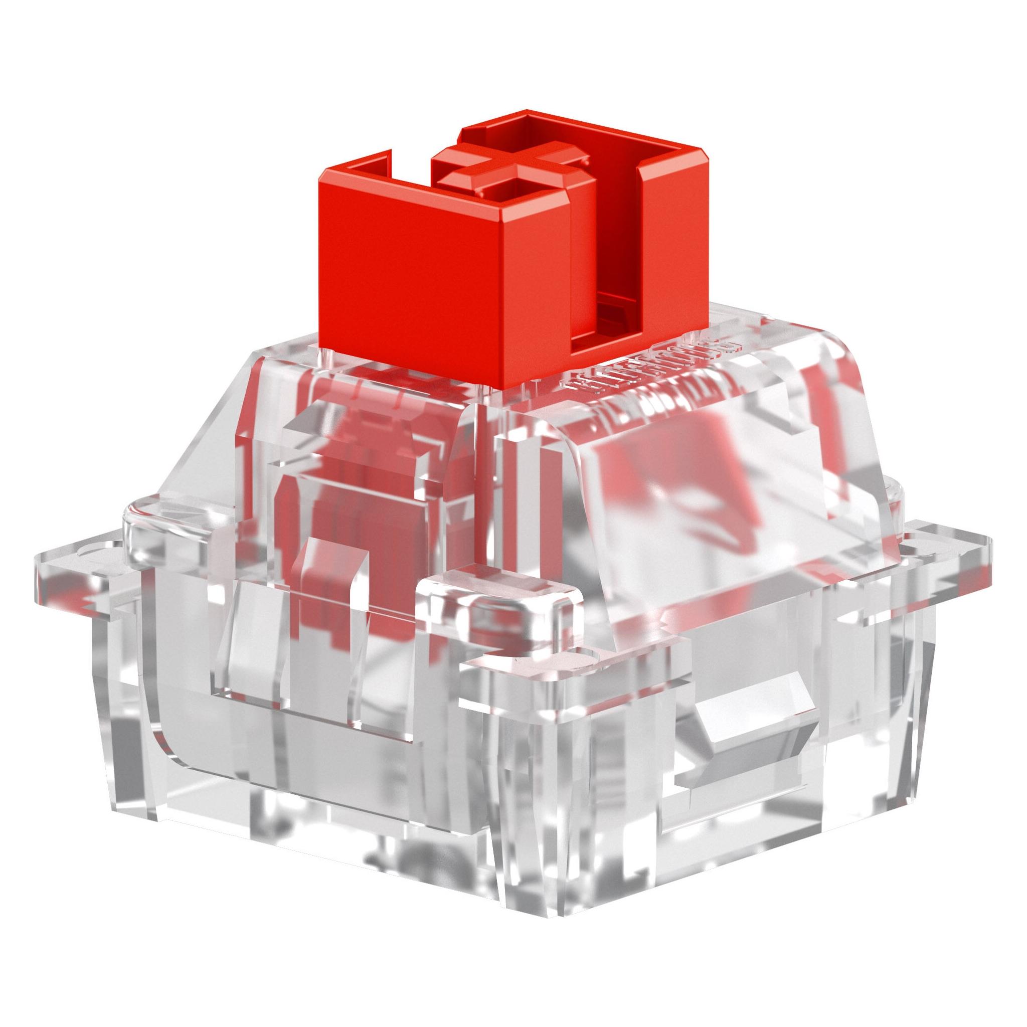 Glorious HE Switches (36pcs) - Fox - Lubed - (Linear) 45g (GLO-KB-ACC-SWT-FOX-HE-36)