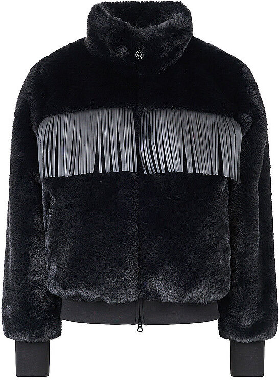 SPORTALM Damen Plüschjacke schwarz   42 W