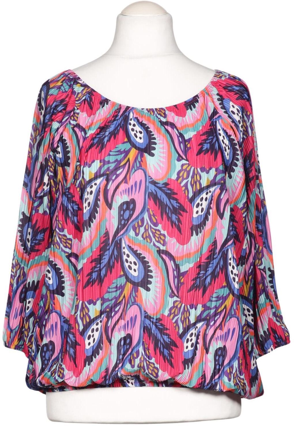 Christian Berg Damen Bluse, Mehrfarbig, Gr. L, Synthetik - Second Hand
