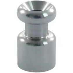 Gummiseilhalter / Persenning Knopf, A4, 11x18mm, für Seil max.5mm