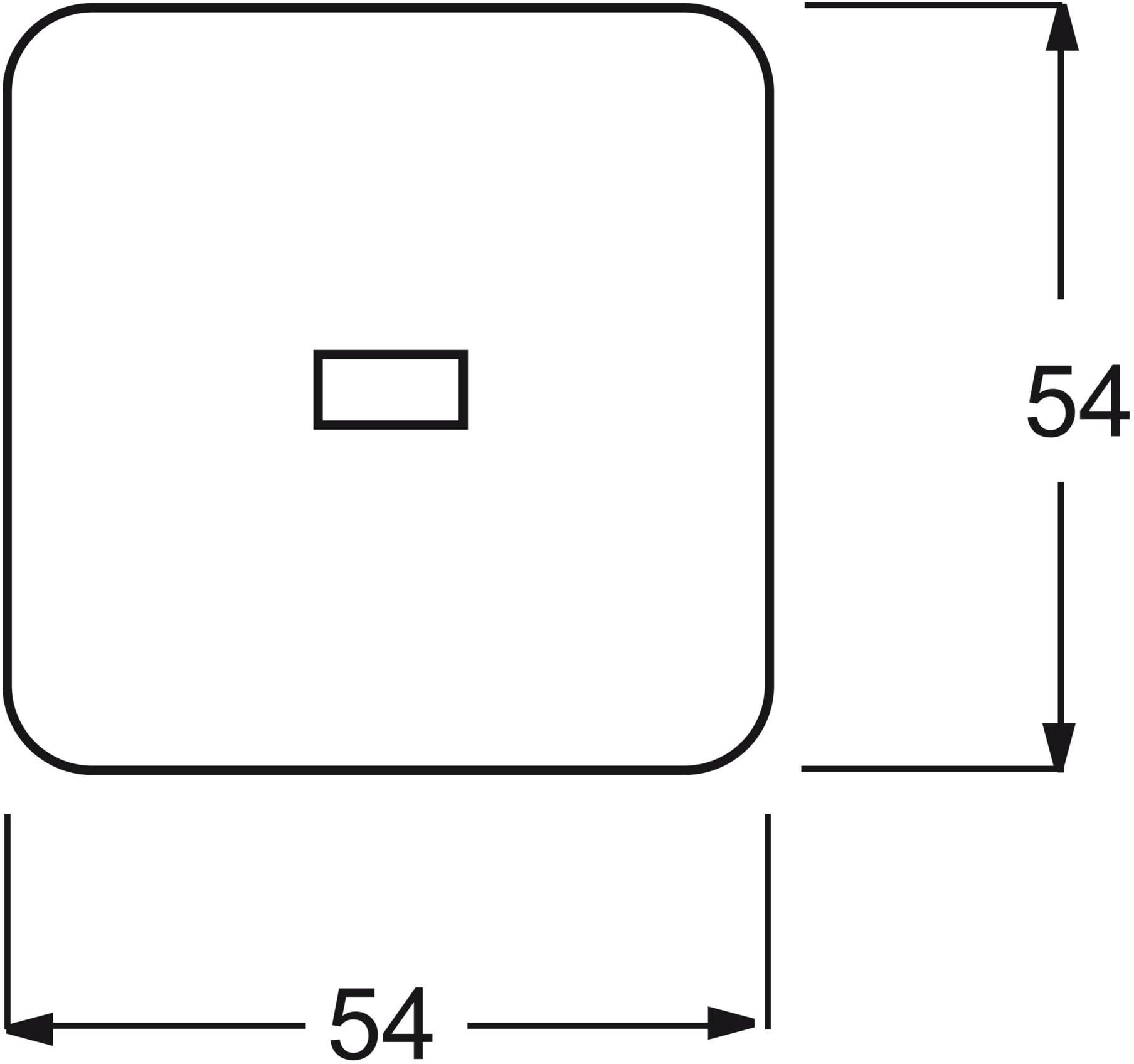Busch-Jaeger Wippe aws SI/Reflex SI 2546-214 (2CKA001434A0554)