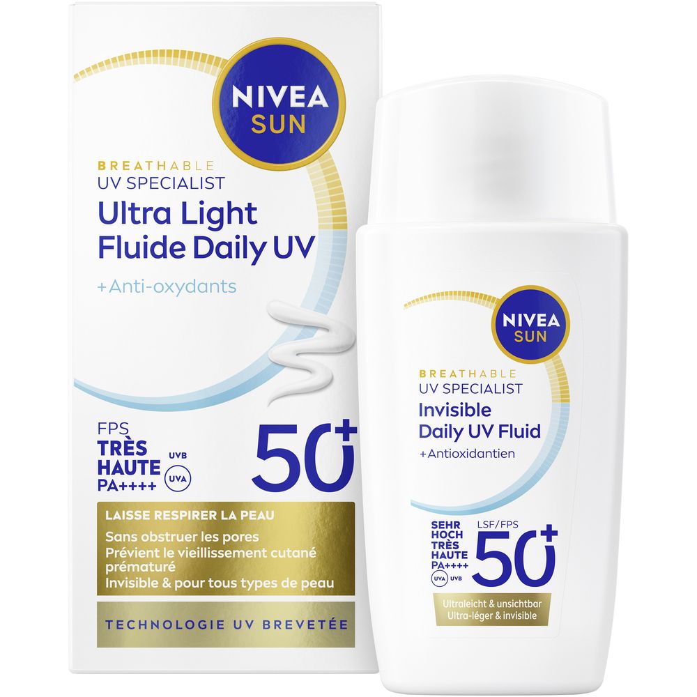 Nivea Sun UV Specialist Invisible Daily Fluid LSF 50+ 40ml 40 ml
