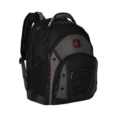 Wenger Synergy 16 bis 38,10 cm Laptop Rucksack schwarz grau