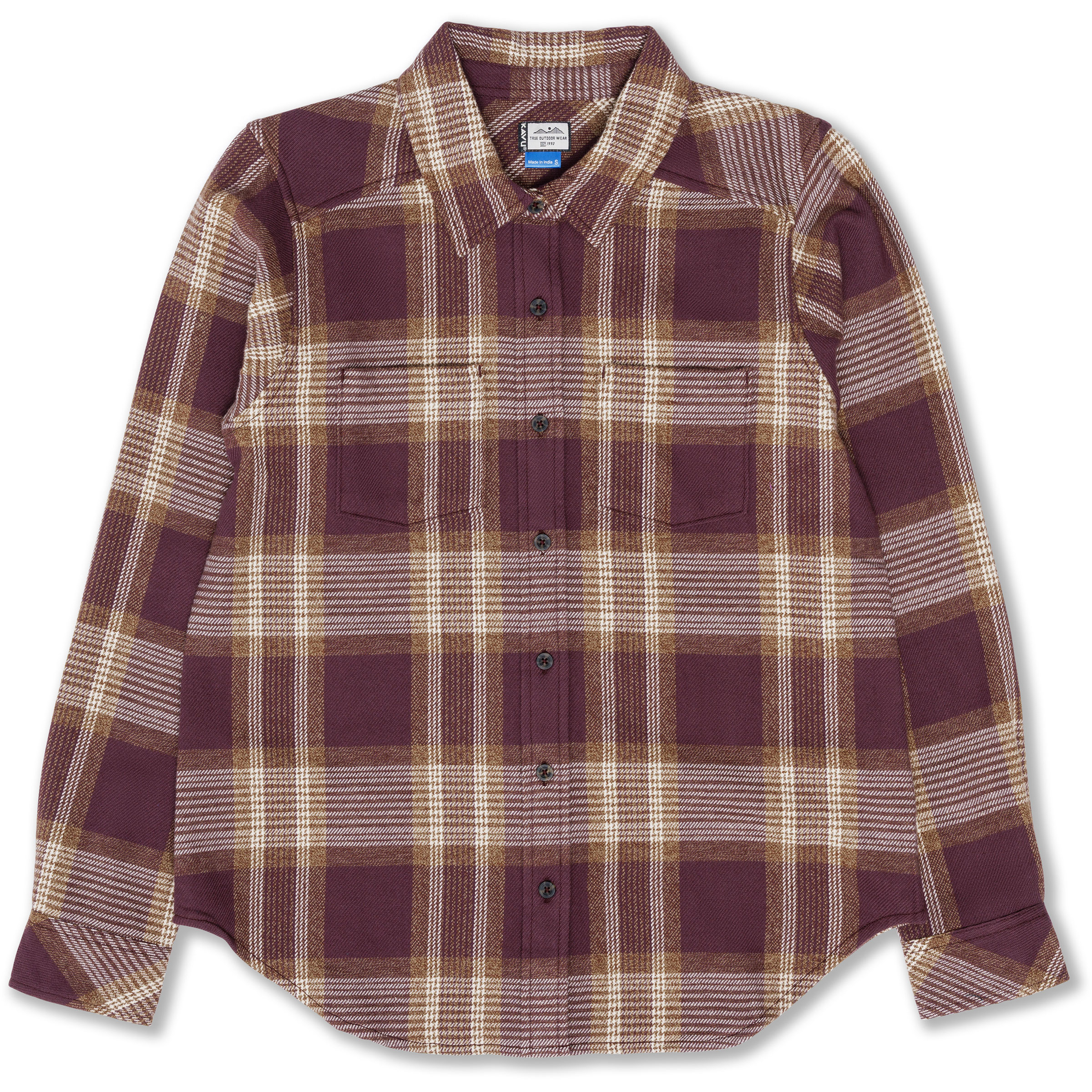 Kavu Moondrift Damen Blusen braun Größe XS Lifestyle Widerstandsfähig