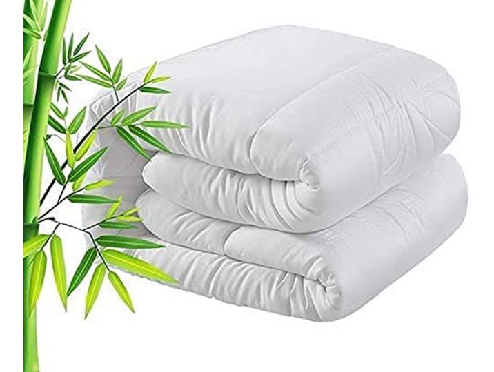 TC600 Bettdecke aus 100 % Bambus-Biofaser-Baumwolle, 13.5 Tog, luxuriös, weich, organisch, natürlich, hypoallergen, beste Hotelqualität, superweich, antiallergen, Einzelbett 135x200 cm
