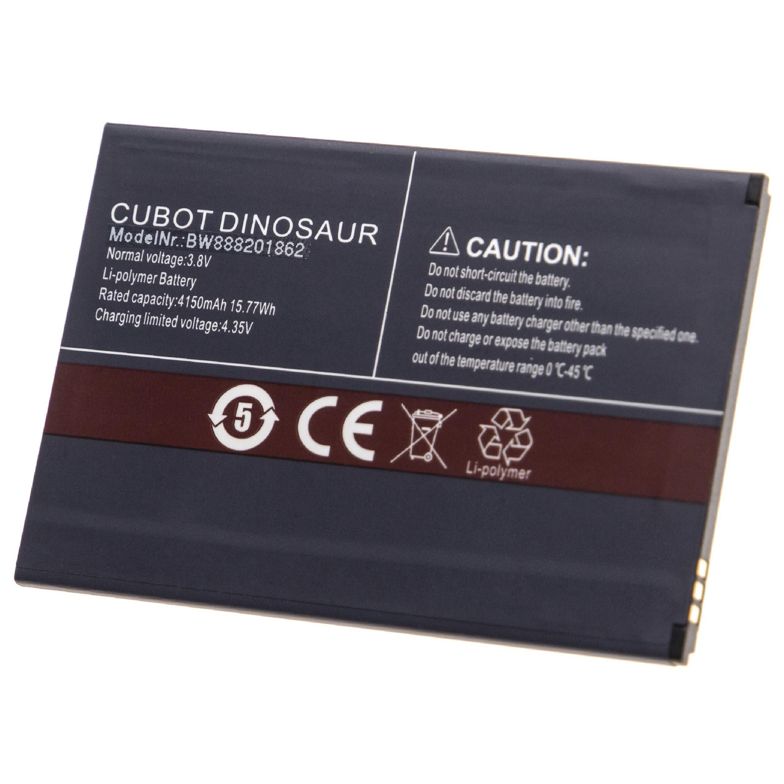 AccuCell Batterij voor Cubot Dinosaur, 4150mAh