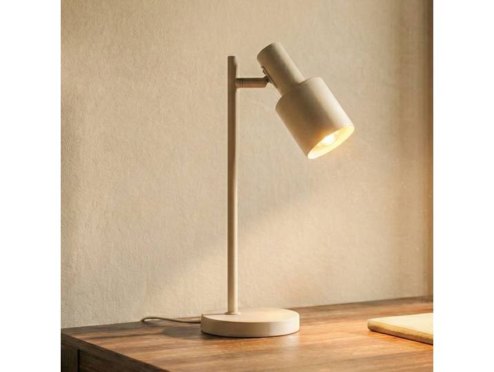 Ovelia Lampe de Table Beige - Lindby - Bureau / espaces de travail - Moderne - Métal - À ampoule unique