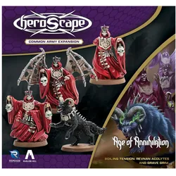 Renegade Heroscape Armeeerweiterung Boiling Tension: Revnan Acolytes & Grave Grim *Englische Version* (Englisch, 2 - 4 Spieler)