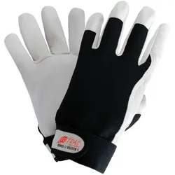 AS Arbeitsschutz Arbeitshandschuhe | 6 Paar Nitras Dexter 1 Mechanikerhandschuhe | Gr. 8