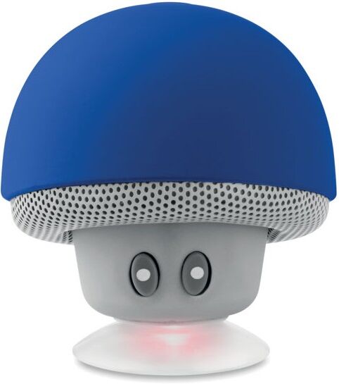 Haut-parleur personnalisé sans fil 3W MUSHROOM Bleu Royal
