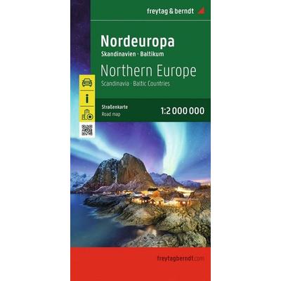 freytag & berndt Straßenkarte Nordeuropa 1:2 Mio., Sonstige von , KOMPASS Freytag & Berndt, 978-3-7079-2189-2
