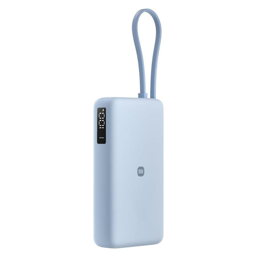 Xiaomi Power bank 67W Power Bank 10000 (Integrated Cable) Ice Blue | (10000 mAh, 67 W, 39.48 Wh) (BHR08NZGL)