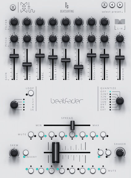 Beatsurfing Beatfader