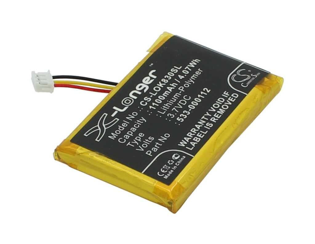 AccuCell Vervangingsbatterij LiPoly 3.7V 1100mAh voor Logitech K830