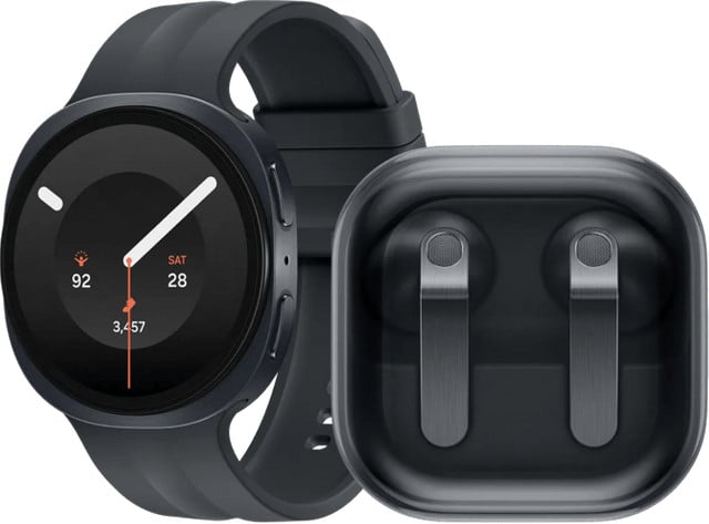 Samsung Galaxy Watch 9 Zwart 44mm en Samsung Galaxy Buds4 Zwart