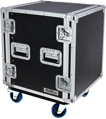 Flyht Pro Rack 12U Live 45 Wheels Schwarz