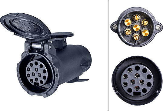 Hella Adapter, Steckdose 8ja 008 981-001 Für Mercedes Iveco