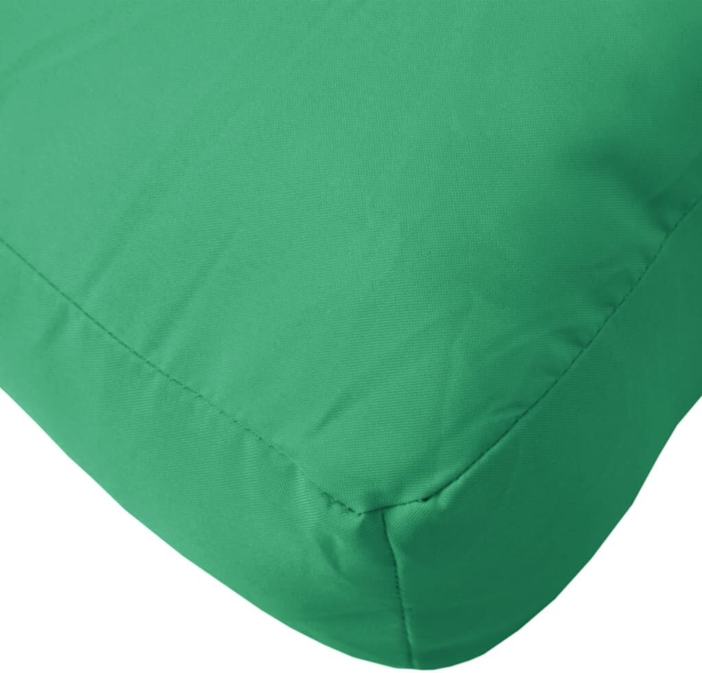 vidaXL Coussin de palette vert tissu oxford