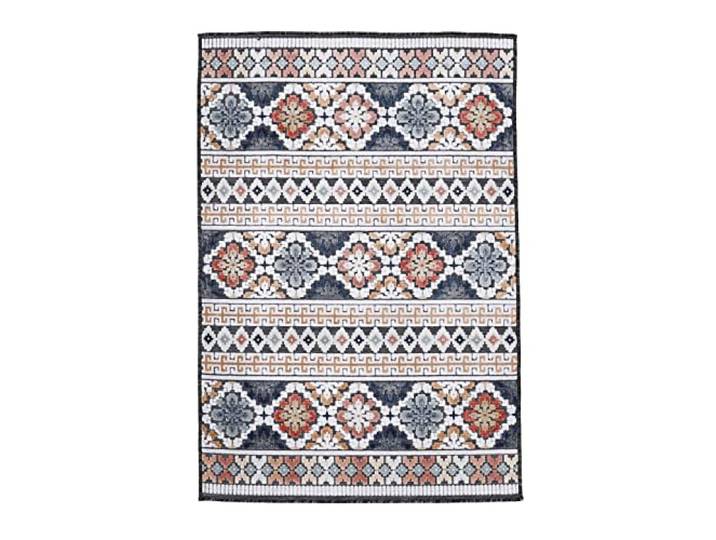 carpetfine In- und Outdoor Teppich Deja Dunkelblau 160x230 cm Moderner Teppich Wetterfest für Balkon, Terasse, Garten, Wohn- und Schlafzimmer