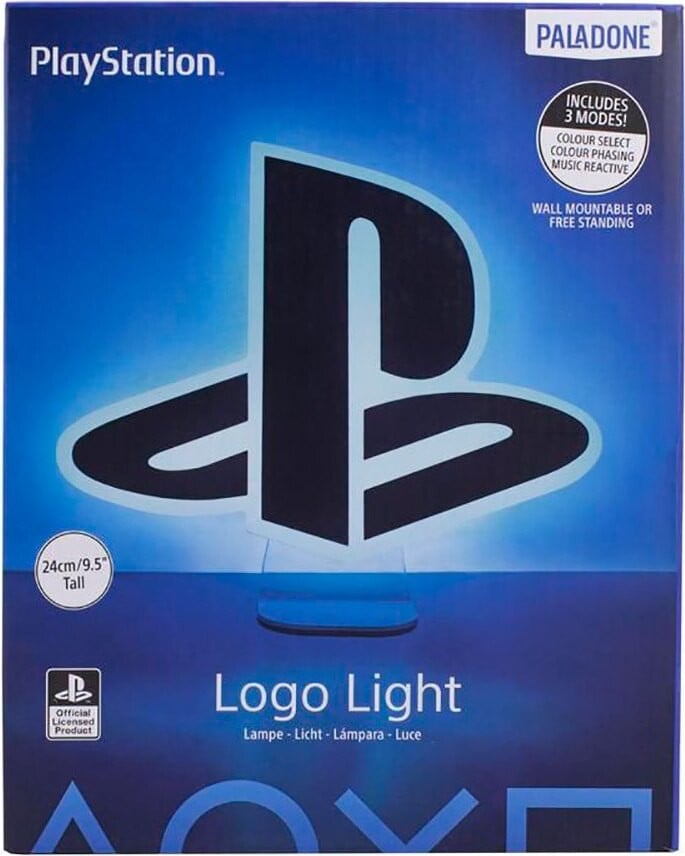 Paladone Sony PlayStation Logo LED Nachtlamp voor op je bureau