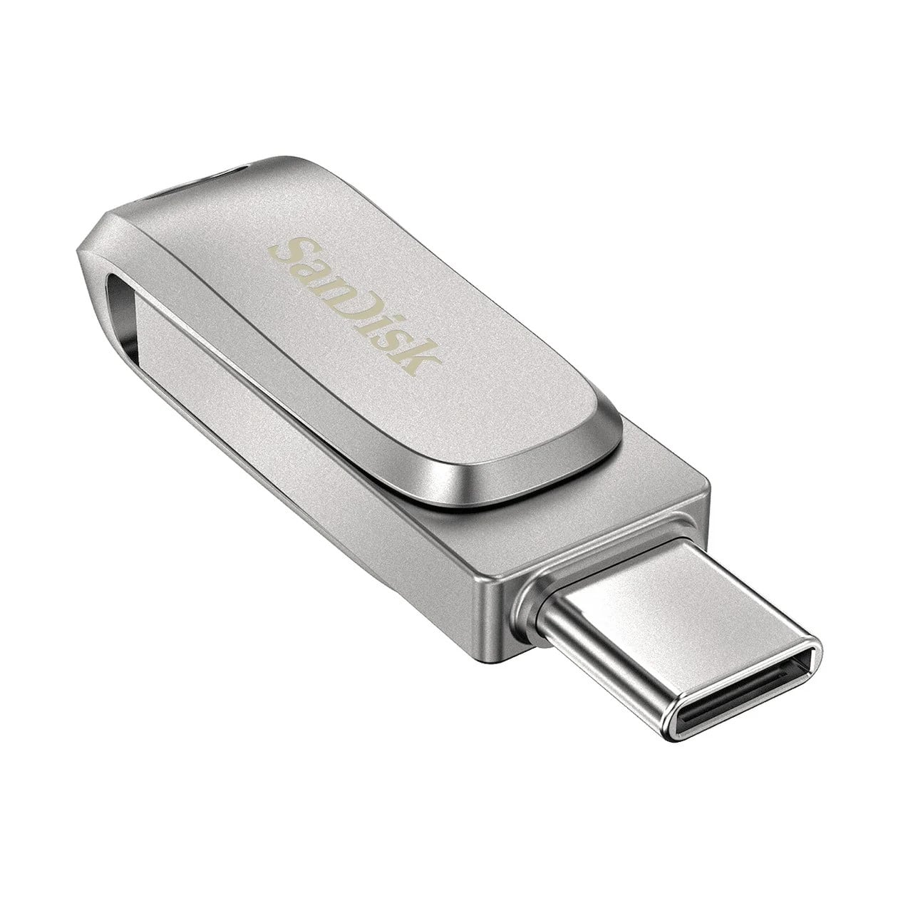 SanDisk Dual Drive Ultra Luxe USB-C USB-stick 32GB Zilver