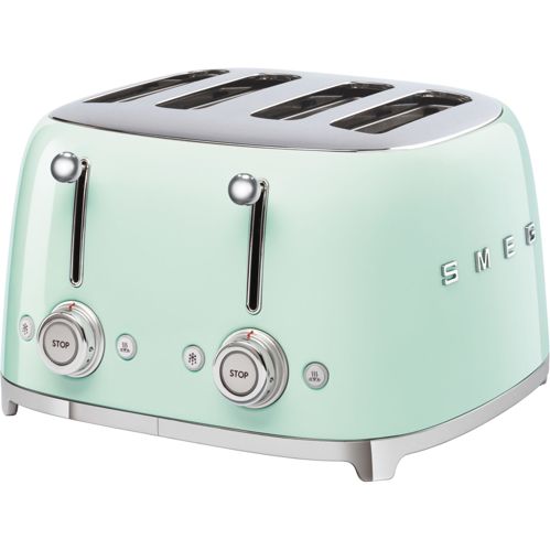 SMEG TSF03PGEU 4-Schlitz-Toaster Pastellgrün