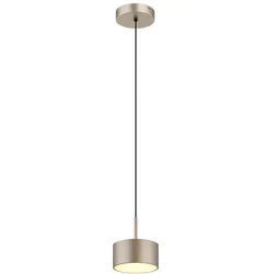 Pendelleuchte Hängeleuchte Deckenleuchte LED schwarz champagnerfarben H 150 cm