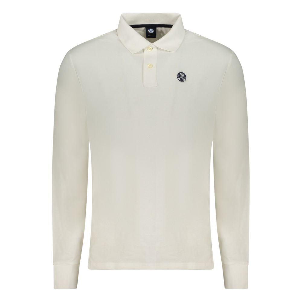 North Sails Witte Katoenen Polo Shirt voor Heren