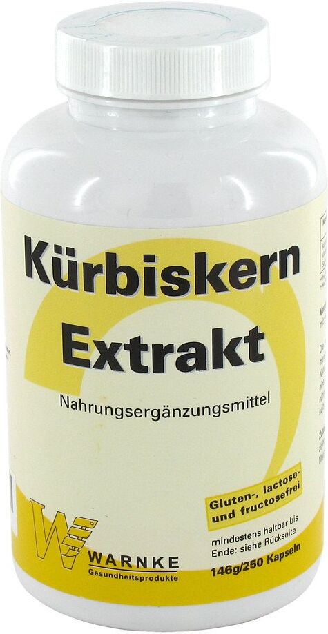 Kürbiskern Extrakt Kapseln