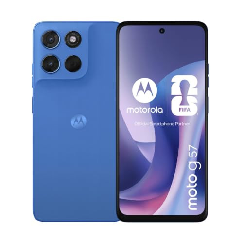 Motorola Moto G57 Smartphone 5G 256 GB 8 GB Blauw