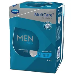 MoliCare Premium Men Pants, 7 Tropfen, Gr. M, Hüftumfang 80 - 120 cm 4X8 St