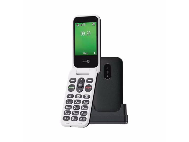 Doro Leva E22 BLACK/WHITE Klapptelefon – Diverse Smartphones & Handys – schwarz / weiss