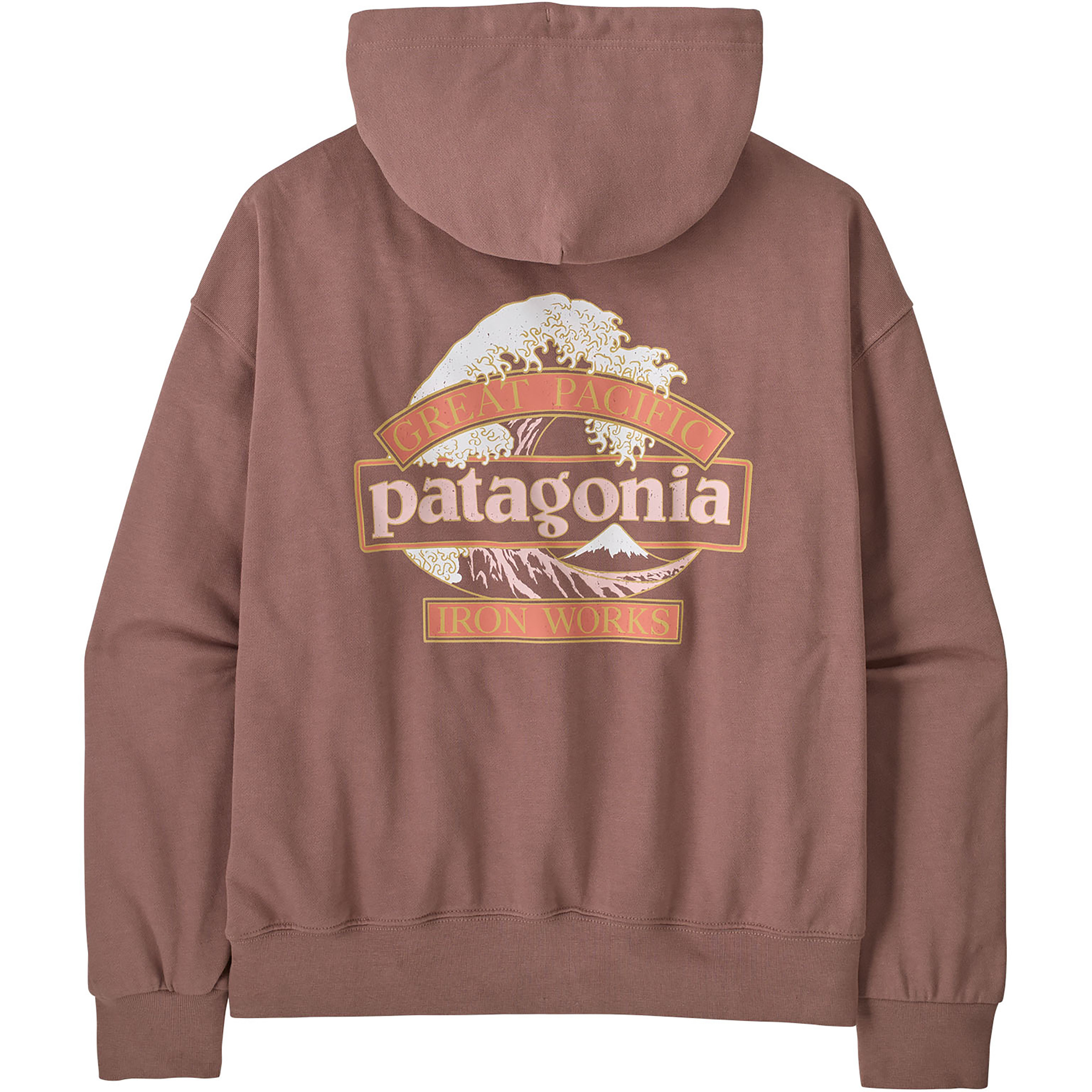 Patagonia Great Waves Daily Damen Hoodies braun Größe S Lifestyle Hautfreundlich