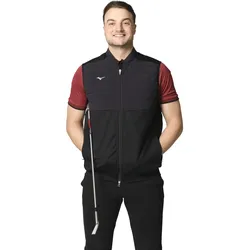 Mizuno Weste Hybrid Bomber Gilet, schwarz