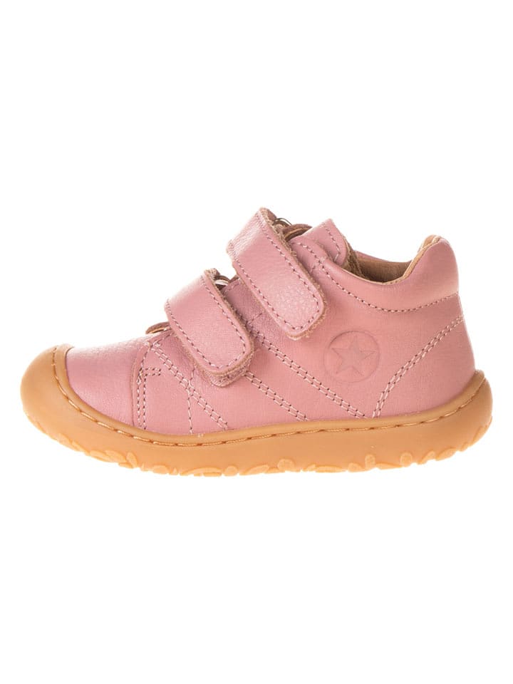 bisgaard Leder-Lauflernschuhe "Hale" in Rosa - 24