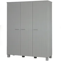 Garderobenschrank Dennis Grau