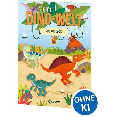 Meine Dino-Welt - Stickerspaß, Taschenbuch von , Loewe, 978-3-7432-2460-5